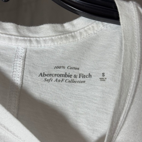 Abercrombie & Fitch 100% Cotton Pink Floyd '73 Tour Graphic Tee White S - Picture 2 of 5